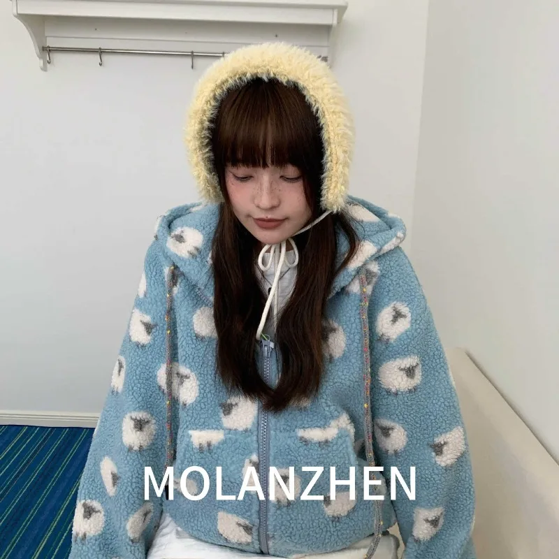 غطاء للأذنين محبوك سميك ودافئ قبعات شتوية لطيفة وعصرية من Lei Feng للنساء قبعات خارجية غير رسمية ومتعددة الاستخدامات #6