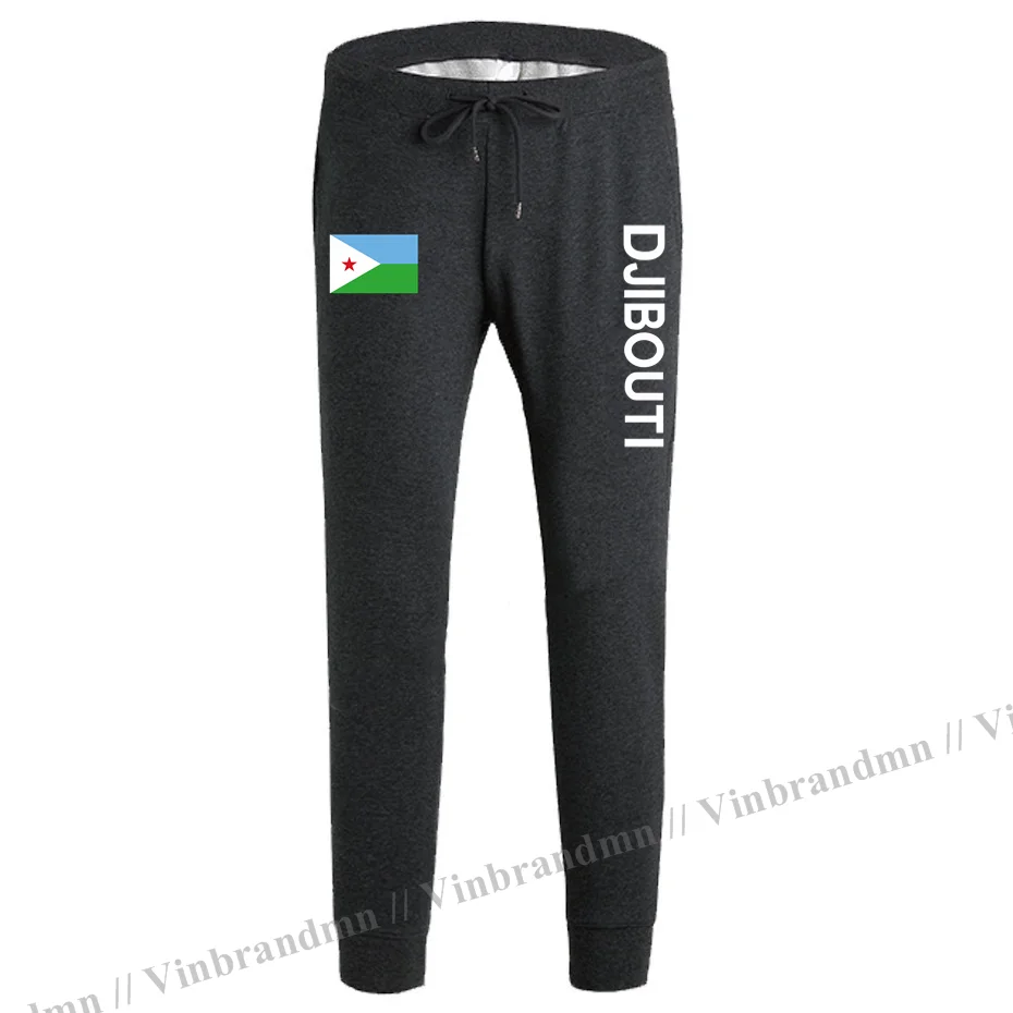 

Djibouti DJI Djiboutian DJ mens pants joggers jumpsuit sweatpants track sweat fitness fleece tactical casual nation flag legging