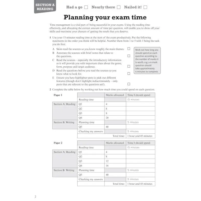 بيرسون مراجعة AQA GCSE مصنف مراجعة اللغة الإنجليزية لعام 2025 و2026 امتحان جوناثان مورغان 9781447987833
