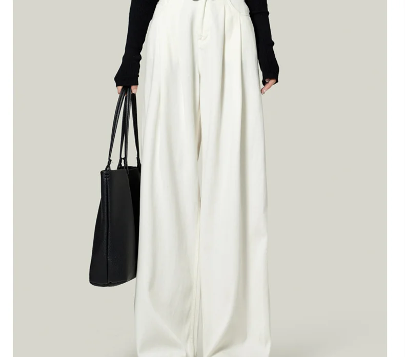 ワイドレッグパンツ 小柄な女性向け レディース 秋 レトロトレンド ゆったり バギータイプ シティ社交集会 吸湿発散性 コーデュロイ 通勤