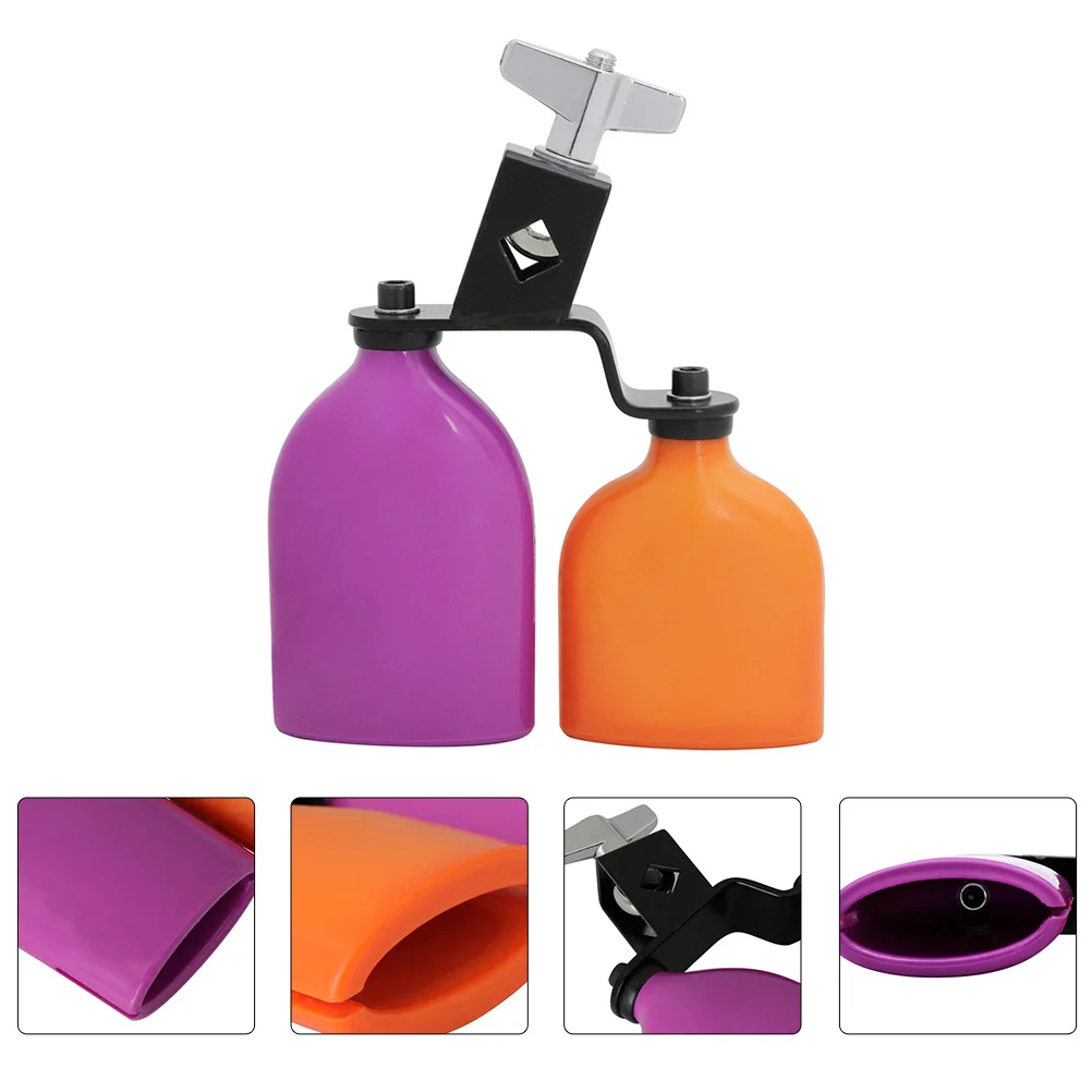 خشبية الأسماك كلابر كتلة طبل الاطفال قرع أداة صوت واضح عالية منخفضة لهجة البقرة ملحق الموسيقية #1