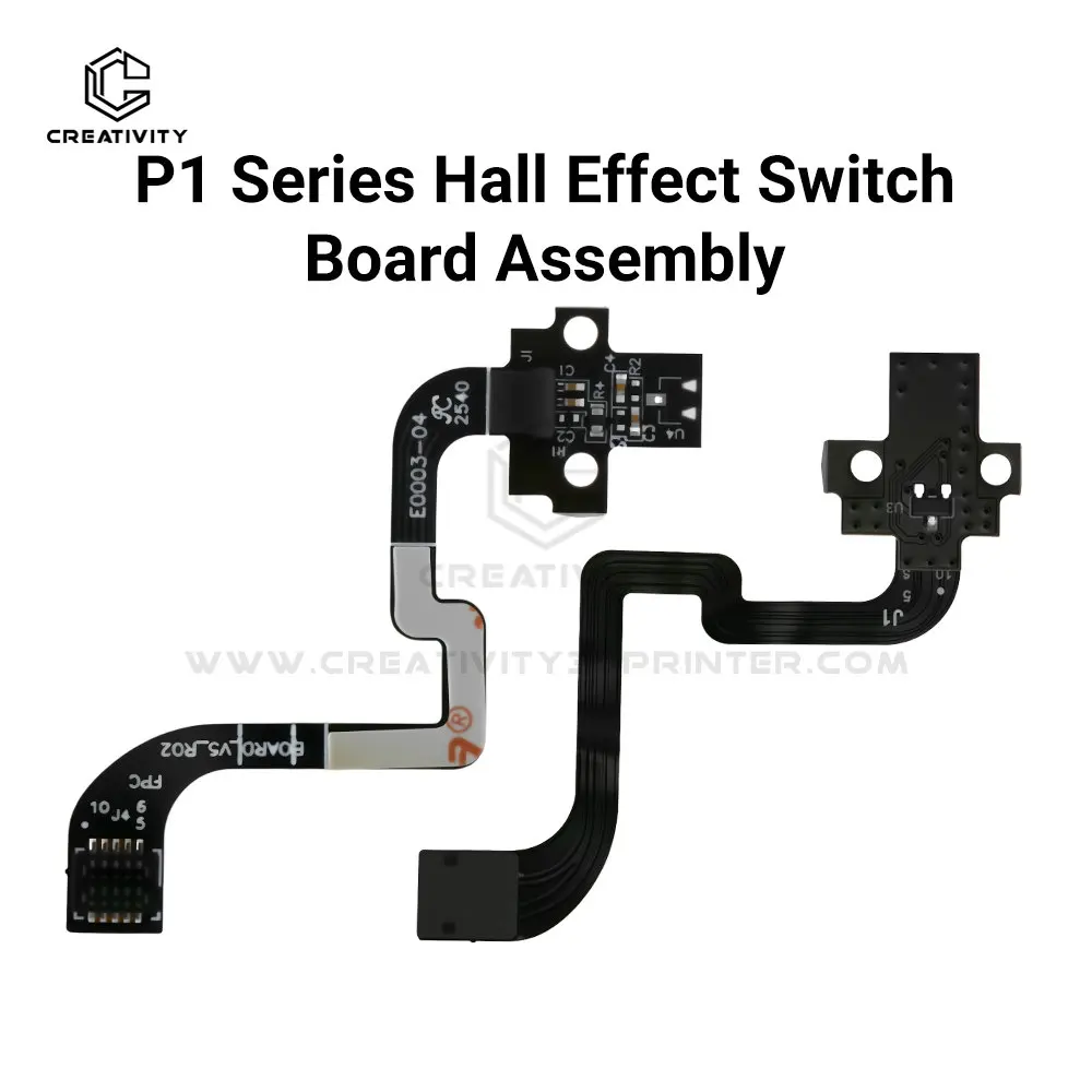 For Bamboo Lab P1S P1P Extruder Filament Sensor Replacement Parts 3D Printer Part Hall Switch Board for Bamboo P1 Series Printer