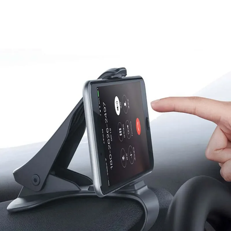 Car Phone Holder 6.5inch GPS Navigation Dashboard Phone Holder in Car for Universal Mobile Phone Clip Mount Stand Bracket