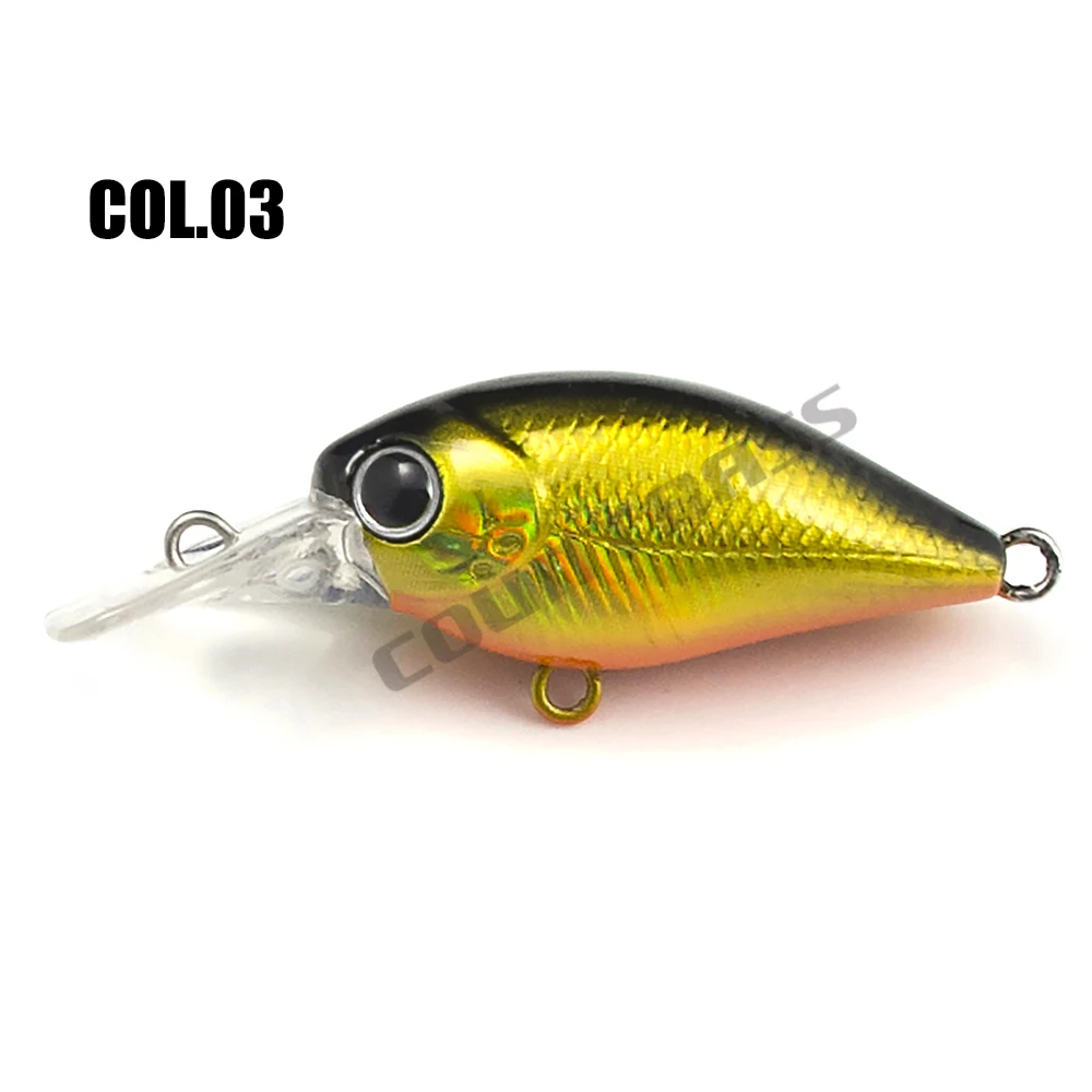 Countbass Kurbelköder, 37 mm 1-29/64 Zoll 4,5 g 5/32 oz. Dive 1,5 m 5' Kunststoff-Hartköder schwimmende Angelköder, Kurbelköder, Wobbler