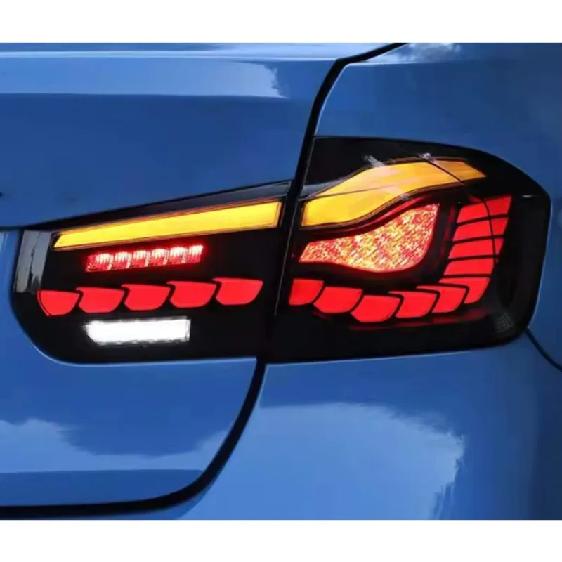 LED Tail Light For BMW 3 Series F30 F35 F80 Red Rear Brake Reverse Turn Signal Tail Lamp ABS Material 12V Volta New Condition