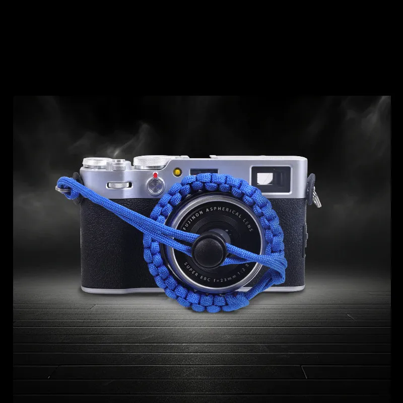 Adjustable Braided Paracord Camera Wrist Strap – Anti-Loss Hand Strap for DSLR/Mirrorless Cameras, Universal Fit for Canon/Nikon