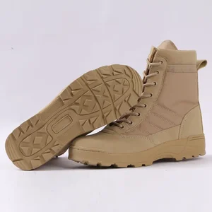 Male tactical boots Special Force Combat Boots Desert Outdoor Walking Boots Ankle Shoes Men Work Safety Shoes 9 Main Sales Tatica Boot - №5