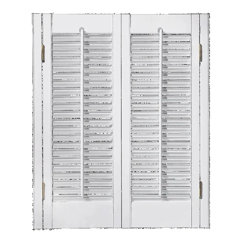 

Custom-made Classical Decor Home plantation Windows Blinds Wooden Louver Window Shutters Louver Door