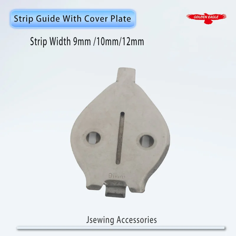 21140 Strip Guide With Cover Plate For Sewing Machines Accessories Tape Size 9mm 10mm 12mm
