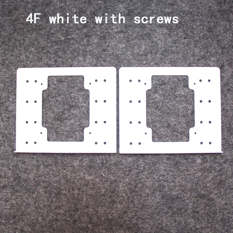 Telaio integrato staffa per disco rigido meccanico 4F disco rigido in metallo 4x3,5 ventola di espansione sovrapposta raffreddamento per custodia del PC