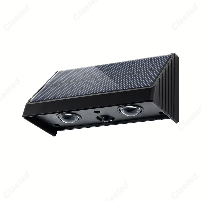 New LED Solar Light Outdoor Waterproof Courtyard Garden Corridor Staircase Wall Atmosphere Decoration Lighting Fixtures