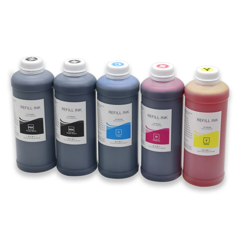 Imagem -03 - Recarga Tinta Corante para Impressora Epson Surecolor Cores T3000 T5000 T7000 T3070 T5070 T7070 T3270 T5270 T7270 T3200 T5200 T7200 500ml