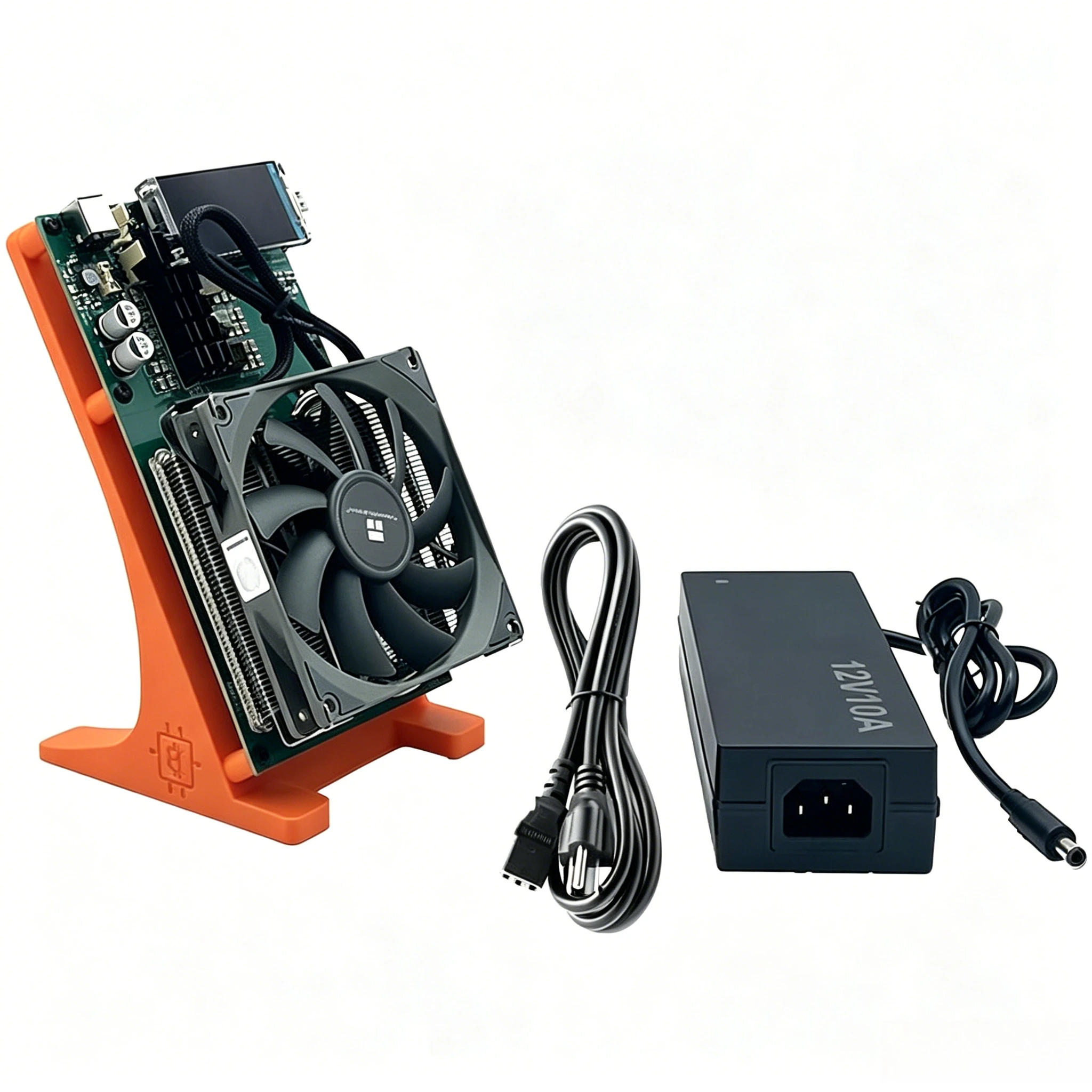 NerdQaxe++ Open-Source ASIC Bitcoin Miner, 4.8TH/s Hashrate 80W Low Power Home BTC Mining Device, Wifi Connection Only