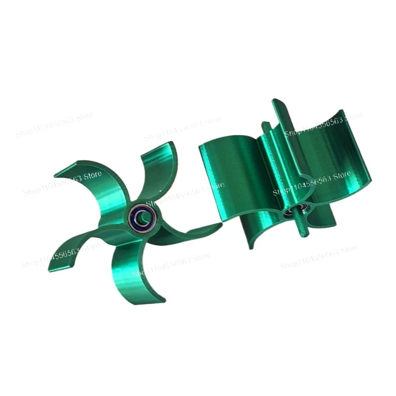 Resin Water Wheel Windmill & Bamboo Fountain Accessories for Rockery Bonsai, Absorbent Stone, Courtyard Ornament