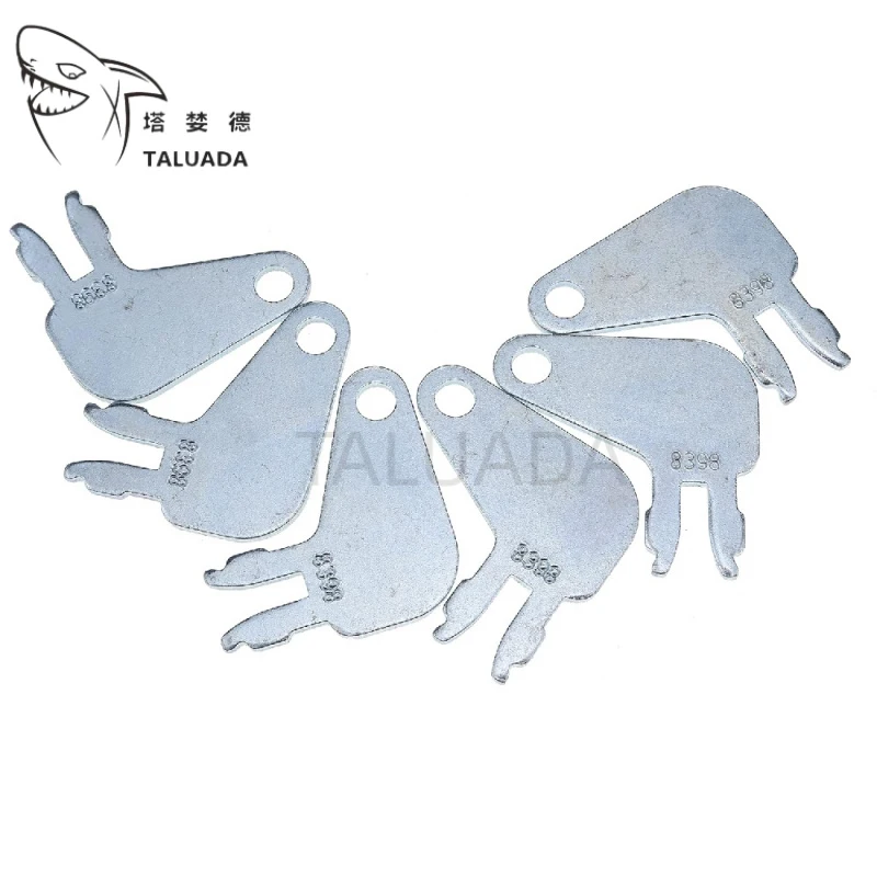 

6PCS Ignition Key 8398 8H-5306 8H5306 7N-0718 For Wheel Skidder 525 525B 525C 535B 535C 535D 545 545C Star Keys