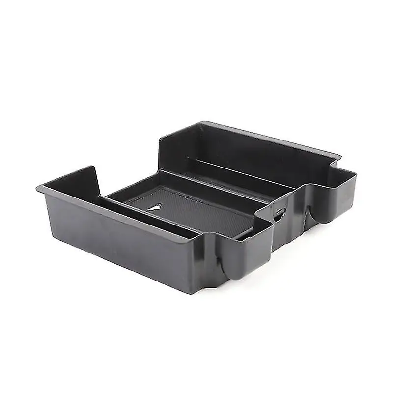 Organizer per console centrale per GMC Sierra/Chevy Silverado 1500 2019-2022 2020-2022 2500HD/3500HD, nero, ABS, console completa