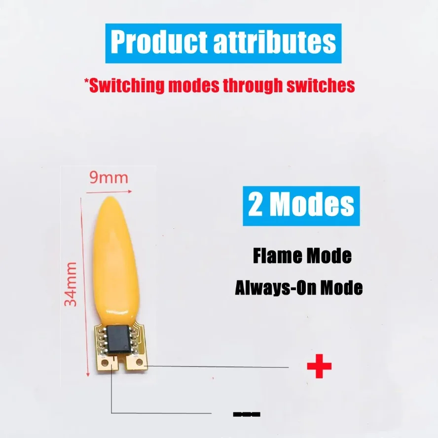 5 قطعة 2 طرق 3 فولت Led فلاش الشموع اديسون لمبة لهب LED خيوط 2200 كيلو ديود حفلة عيد ميلاد الديكور ضوء لمبة اكسسوارات #5
