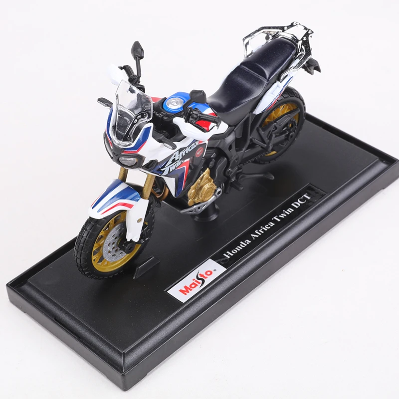 Maisto 1:18 Honda Africa Twin DCT Motorcycle Race Car Simulation Alloy Car Model