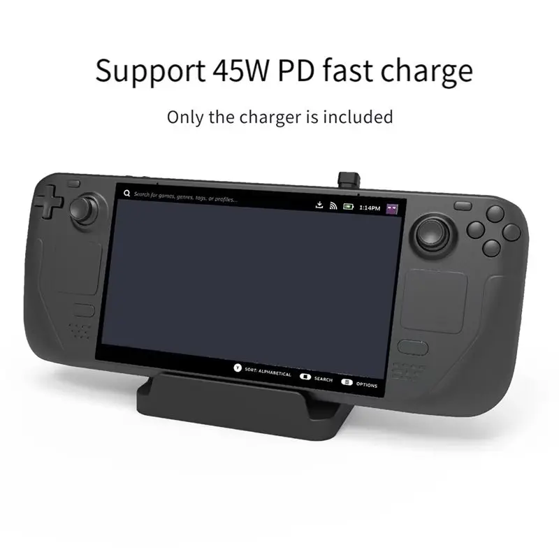 【Charger】 45W USB Type-C Charging Stand PD Fast Charging Base Console Dock Holder for Charging