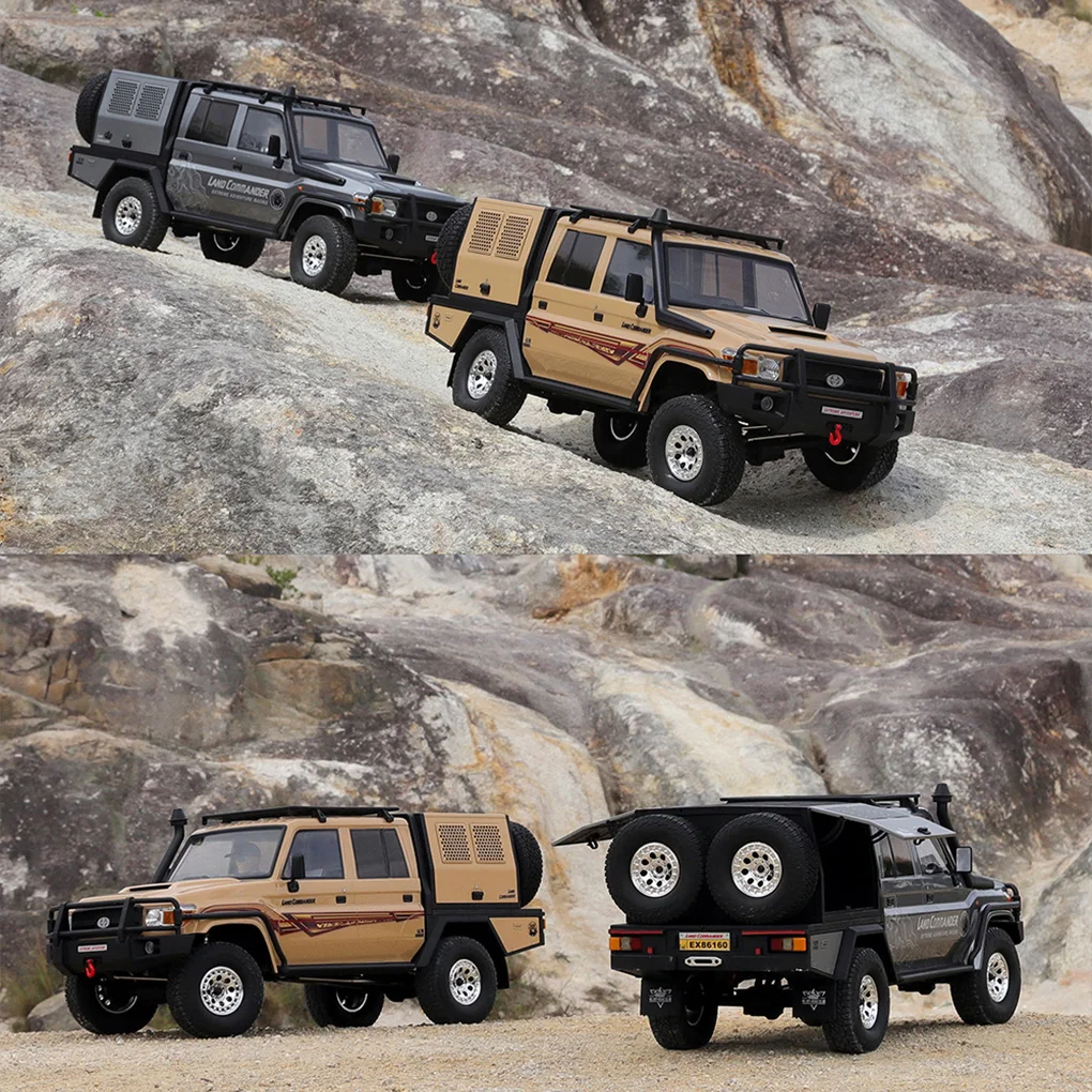 1/10 RGT EX86160 LC79 Lano Commander RC Car 4WD Simulation Remote Control Electric Off road Climbing Vehicle Model Gift