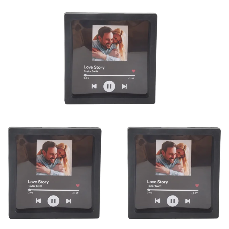 

ABVG-3X Music Fridge Sticker,Album Fridge Magnet Music Movement Can Play Songs And Can't Adjust Volume Valentine's Day Gifts A