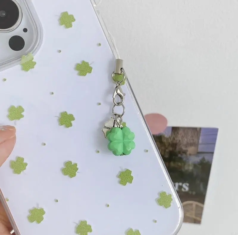 91AF Versatile Four Phone Charm Accessory Lightweight Alloy Decors For Bags Keys
