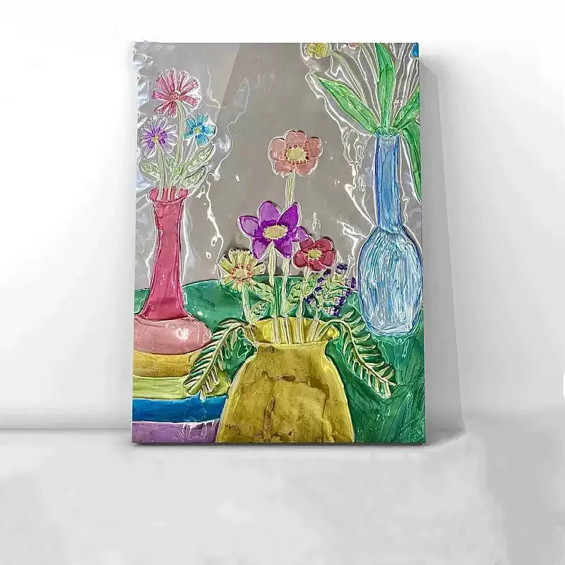 

Thick Gold Silver Art Painting Metal Aluminum Foil 70 Micron Emboosed DIY Crafting Foil For Kids Adults Engraving Painting Art