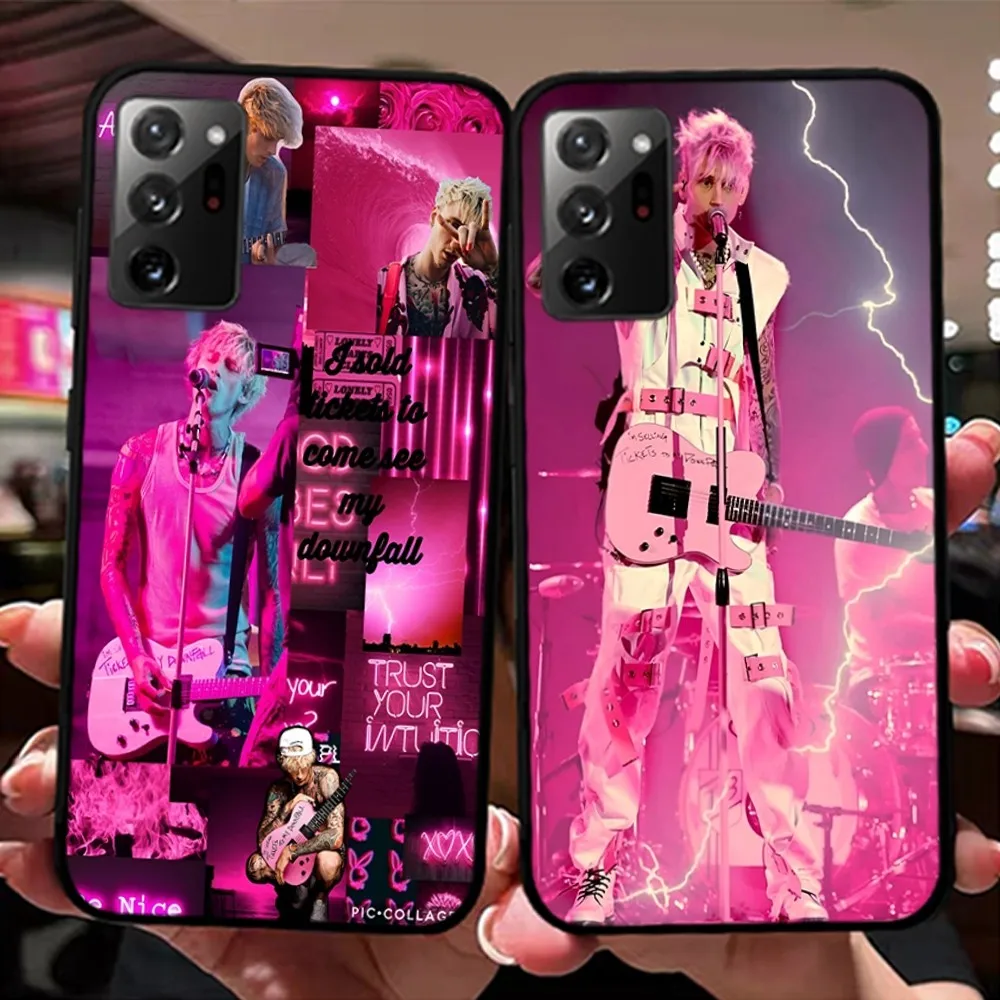 M-Machine G-Gun Pink K-Kelly Cool Phone Case For Samsung Note 8 9 10 20 Pro Plus Lite M 10 11 20 30 21 31 51 A 21 22 42 02 03