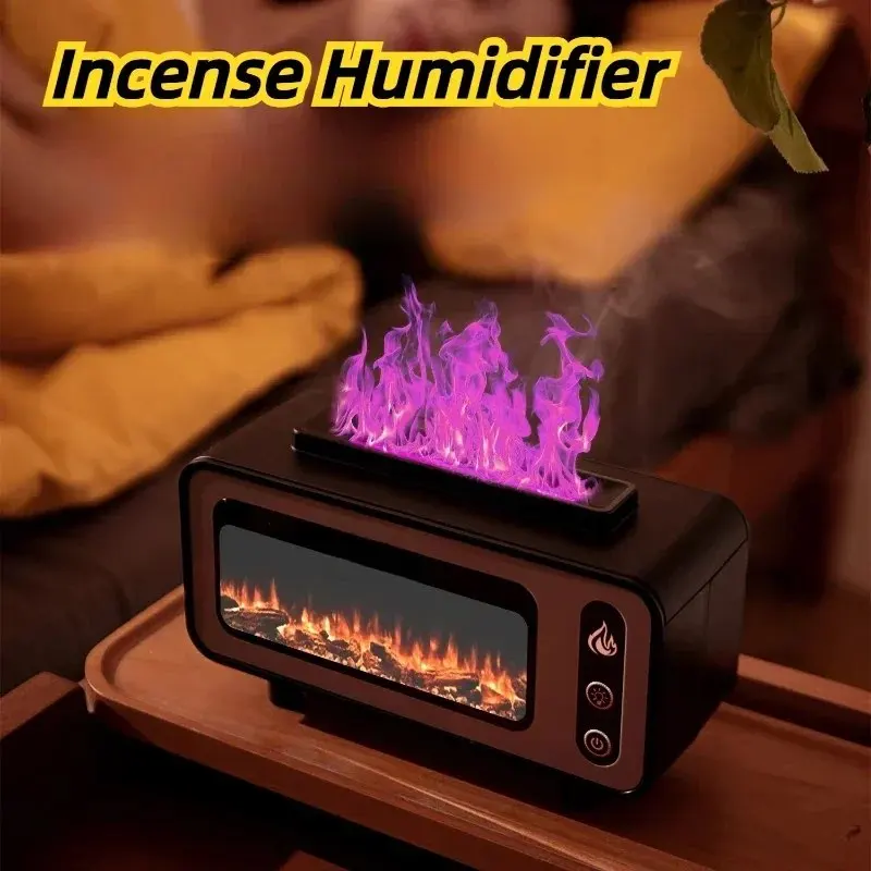 المدفأة زيت الأساسية نشر المكتب المنزلي العطر الرطب الأساسية 7 ألوان رائحة صامتة