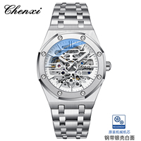 CHENXI 8848 Men's Automatic Mechanical Watch Fashion Luminous Stainless Steel Strap Waterproof Business Luxury Watches for Man