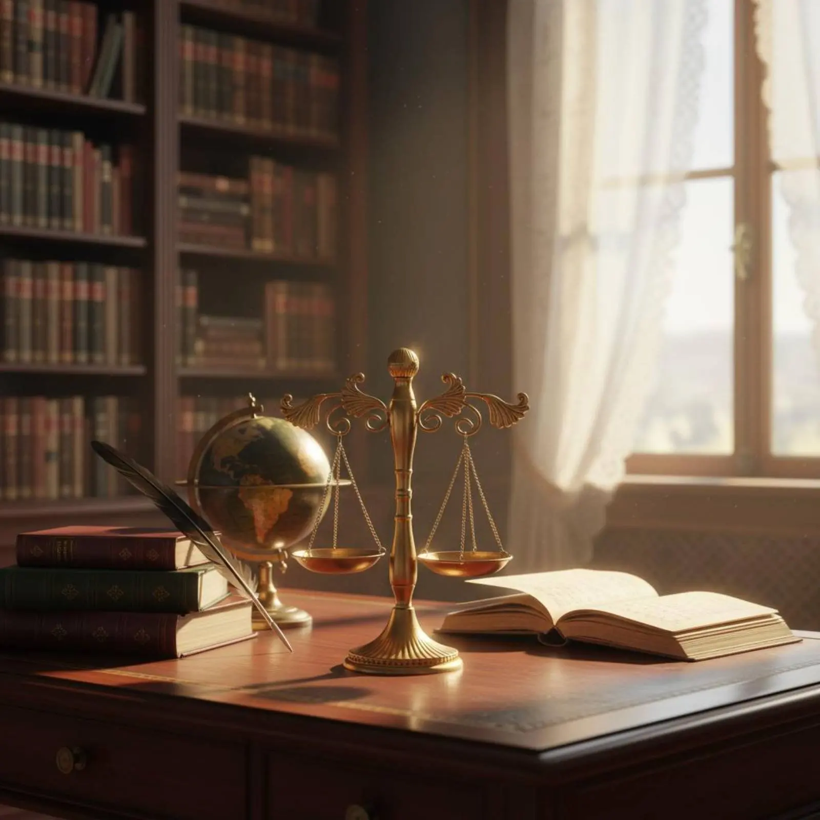 Figurine Balance des Dieux, Design Rétro, Décoration Vintage en Métal, Symbole de la Justice, Design Élégant, Ornement de Table pour Bureau