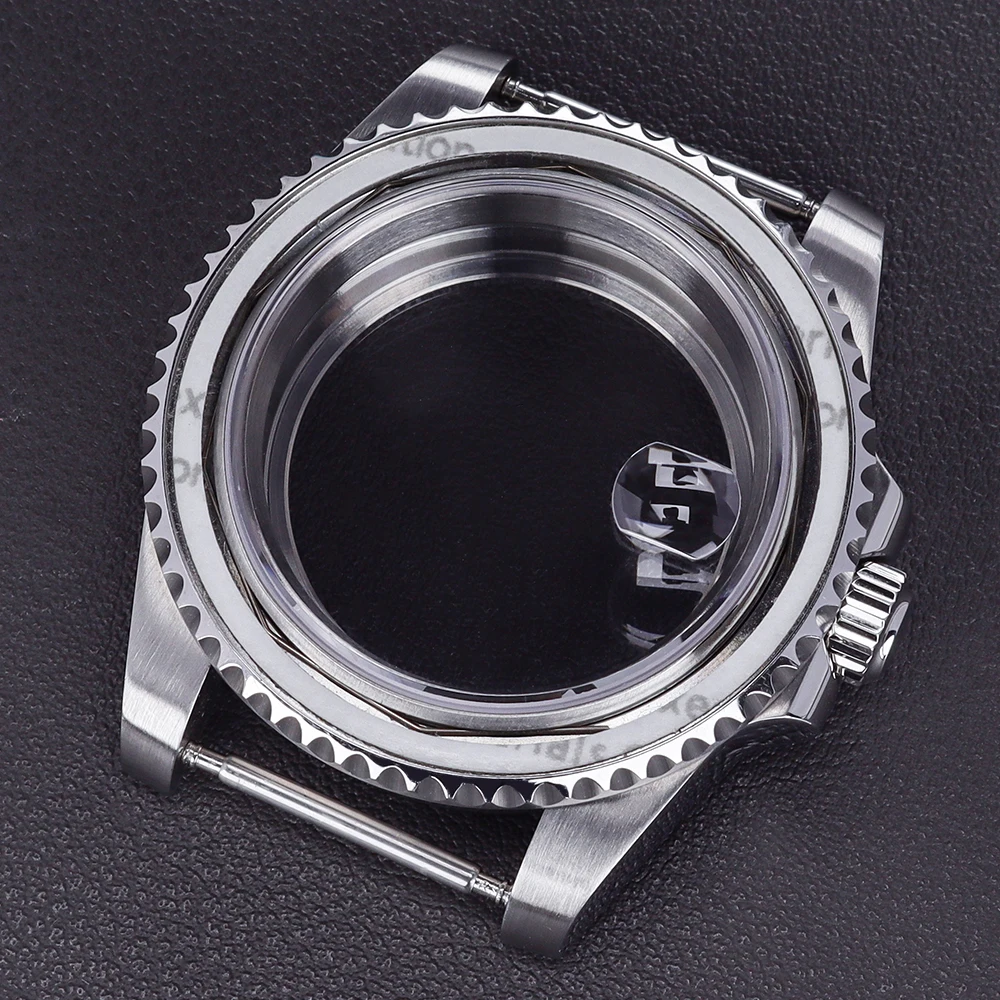 

40mm men Watch Case stainless steel case SapphireGlass for NH35 NH36 Miyota8215 ETA2824 Movement Submariner GMT Case Repair Part