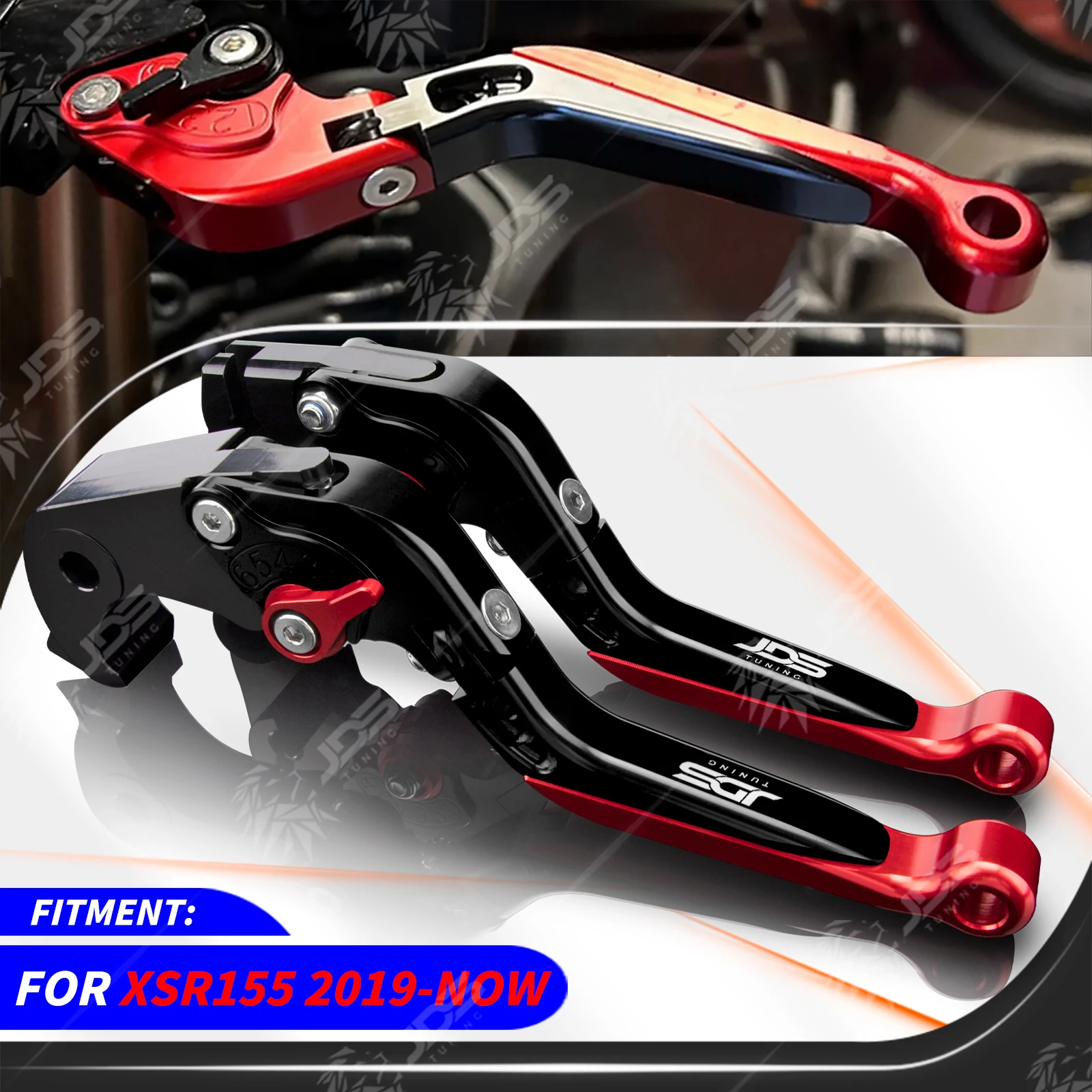 

For Yamaha XSR155 2019-NOW Clutch Lever Brake Lever Set Foldable Adjustable Handle Levers Motorcycle Accessories Parts