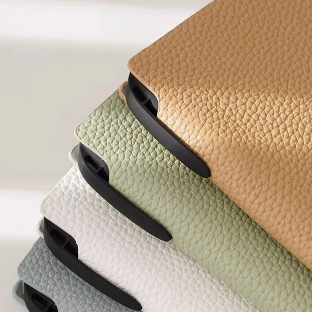 Simple Thick Leather Notebook A5 Litchi Leather Business Notepad Horizontal Line Exquisite Student Diary School