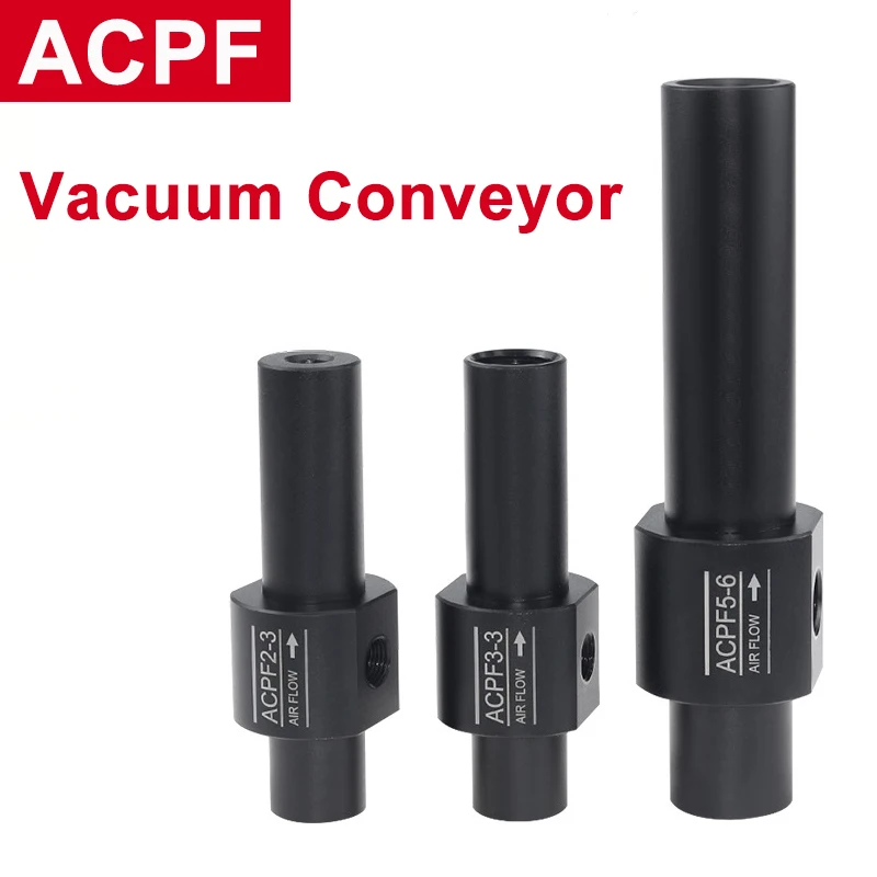 

Pneumatic Vacuum Conveyor ACPF2-2/3-3/5-6/7-6/15-3 Large Caliber Generator No Power Required Low Noise Large Aperture