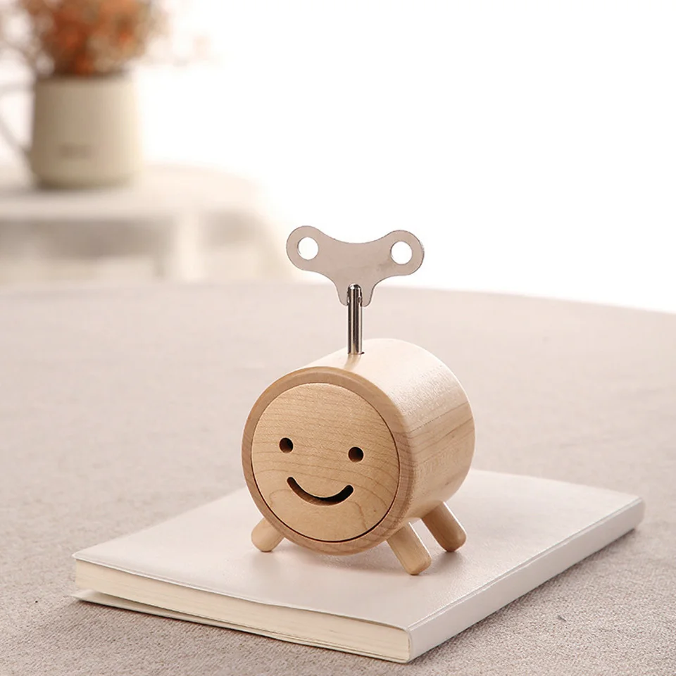 

SOFTALK My Neighbor Totoro Solid Wood wooden box Music Box Birthday, Christmas, Valentine's Day Gift