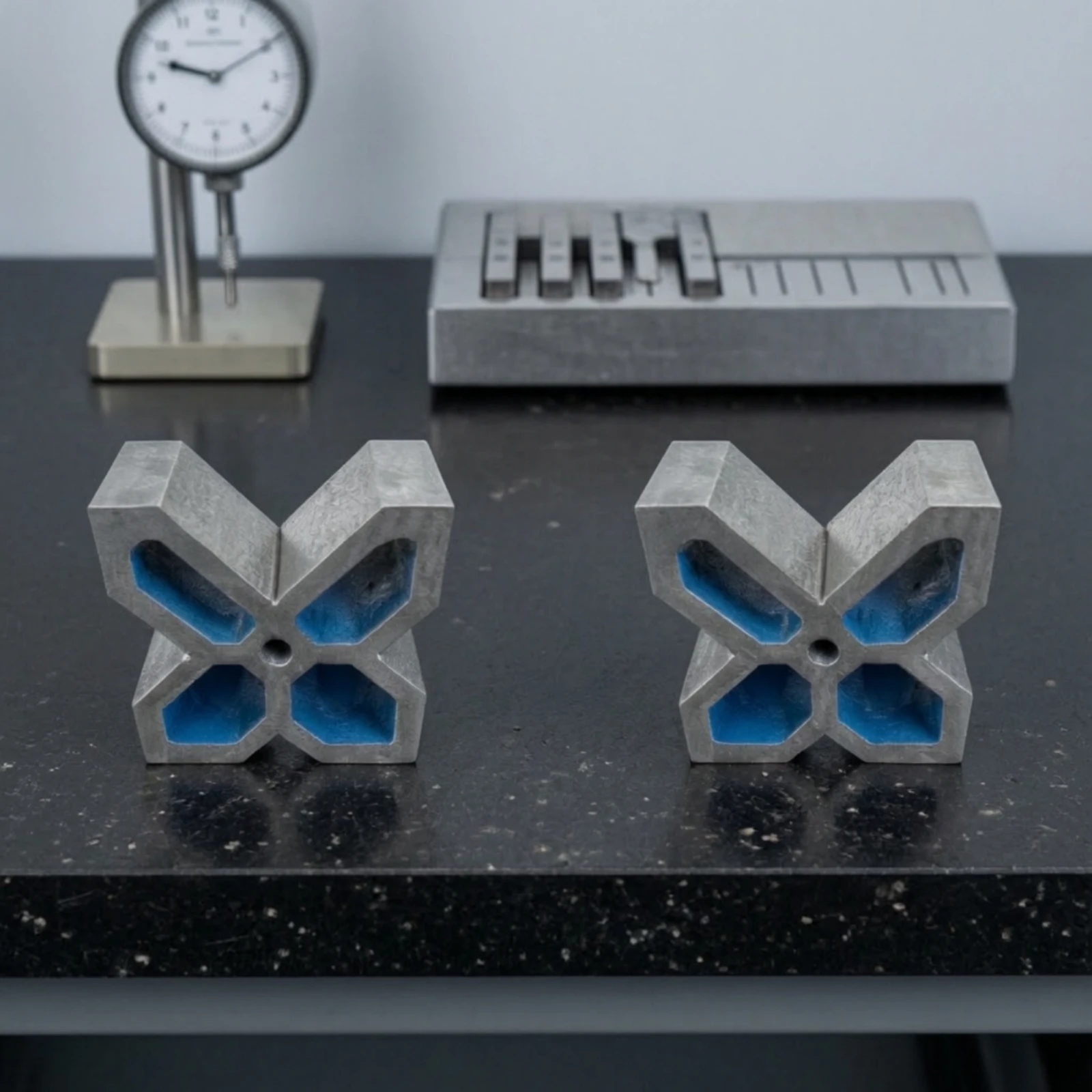 V Blocks Machined V-Groove Block Vee Block Heavy Duty Machinist Fixture Long-Lasting for Machinists, Inspection, Layout Marking