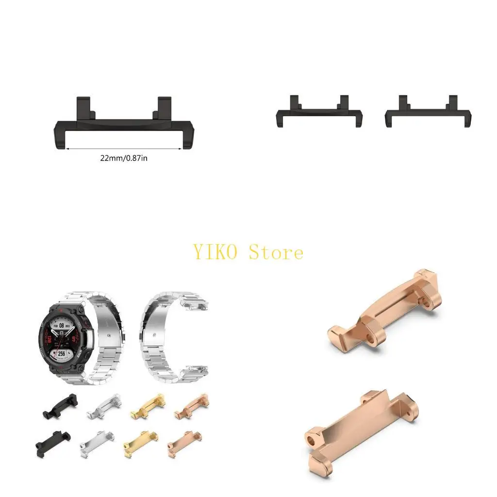 

K32c замена звена в крепкаточном прикреплении к ремешкам Адаптер соединения металла для Wwatch для 2