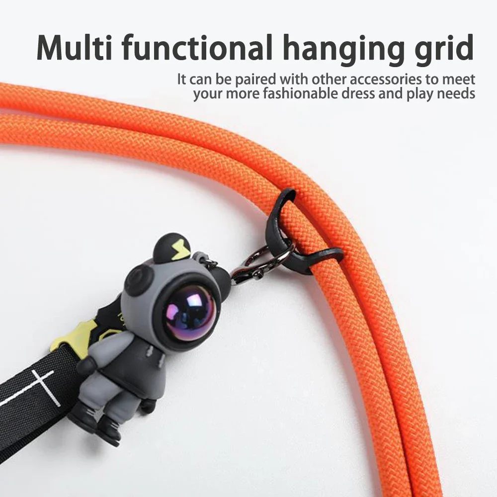 Phone Lanyard Adjustable Outdoor Universal Case Crossbody Shoulder Card Neck Cord Clip Hang Anti-Lost Wrist Strap For iPhone