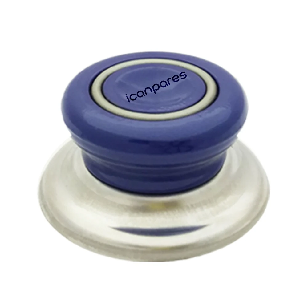 Universal Panci Tutup Nampan Panci Sahan Tutup Gagang dan Nampan (3 Buah) Biru Navy