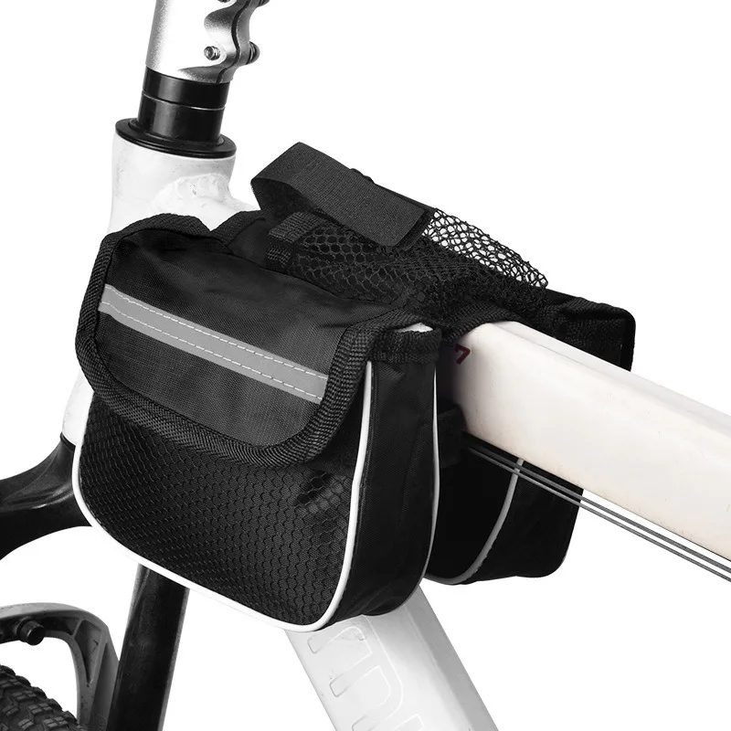 

Bicycle Bags Front Beam Bags Cycling Saddlebags Bike Tube Bags 3 In1 Bilateral Waterproof Large Capacity Bags Cycling Equipment