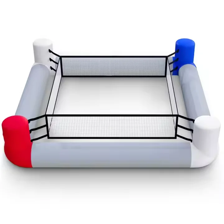Commercial Customized Inflatable Boxing Ring With Gloves & Helmet Interactive Inflatable Boxing Arena for Training