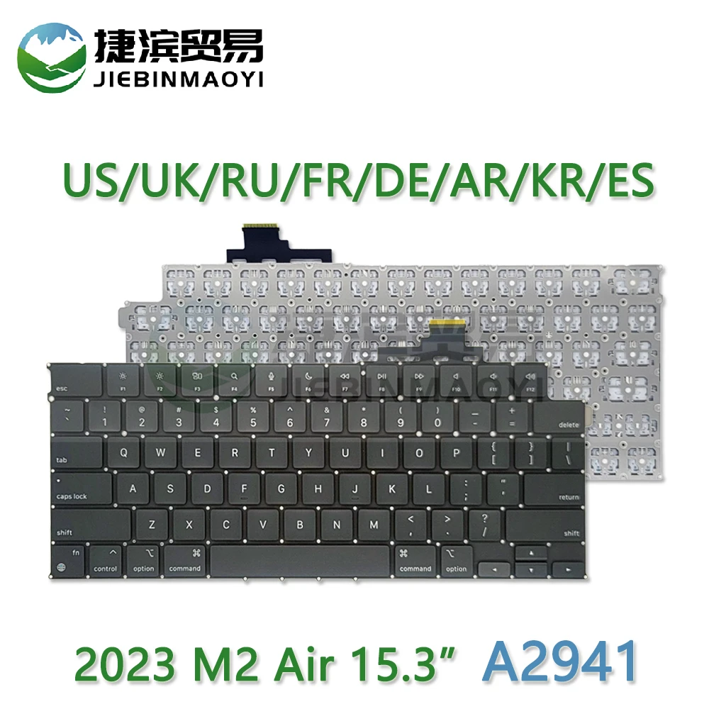 New Laptop 2023 Year M2 A2941 Keyboard For MacBook Air Retina M2 15.6