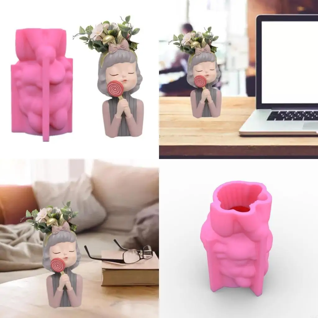   Lollipop Silicone Mold Jewelry Storage Tray Bowl Epoxy Resin Mold Suitable for Diy Crafts Jewelry Container Home Decor