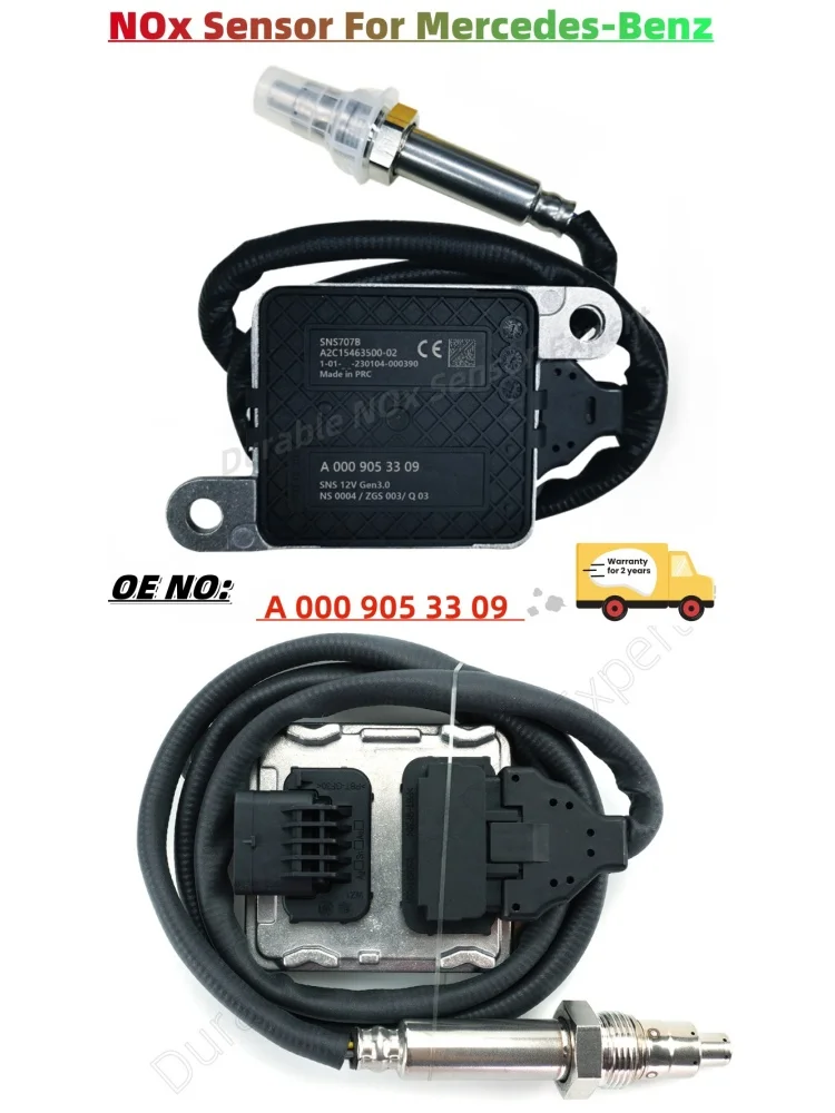 

A0009053309 0009053309 Original New Nitrogen Oxygen NOx Sensor 12V For Mercedes-Benz R172 W166 164 W221 W251 ML250 VITO TOURER