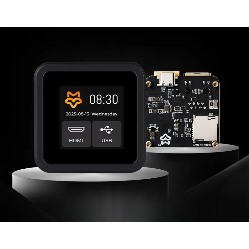 New Waveshare Luckfox PicoKVM IP KVM NanoKVM RV1106 Pico Remote Control /Power /Desktop Maintenance Server HDMI USB/1.54inch LCD