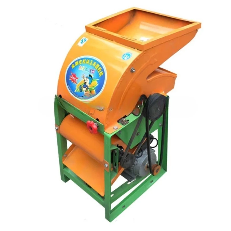 

electric thresher shelling machine New high-efficiency household corn processing No shelling function Peeling small engine
