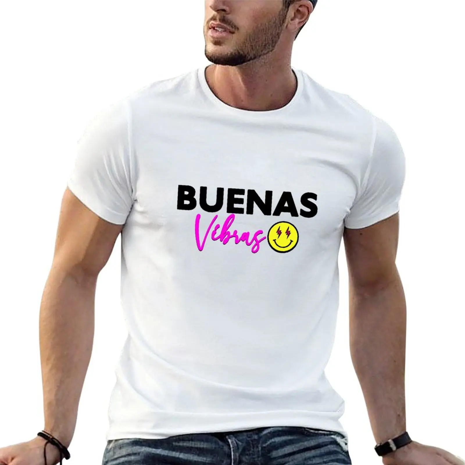 Buenas Vibras T-Shirt Lightweight Gym Training T-Shirt