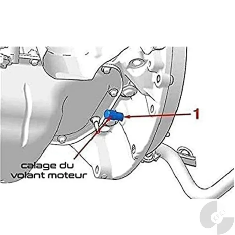 4 قطعة لـ TDCI PSA بيجو/سيتروين/فورد/فولفو/1.4 و1.6 HDI/مازدا أداة قفل دبابيس التوقيت
