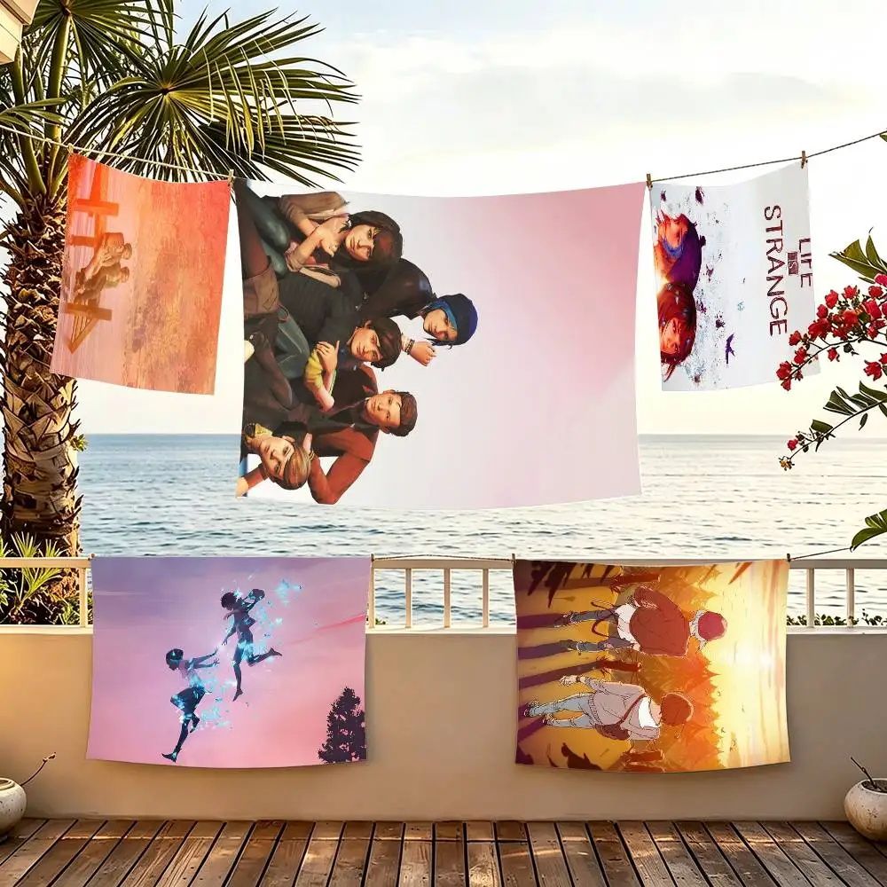 C-Classic Game L-Life is Strange flag For Camping Party Picnic Studio Booth Background Wall Interior Decoration Banner